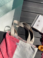 Tote bag bicolore