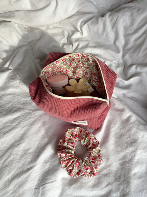 Coffret Garance (trousse+chouchou)