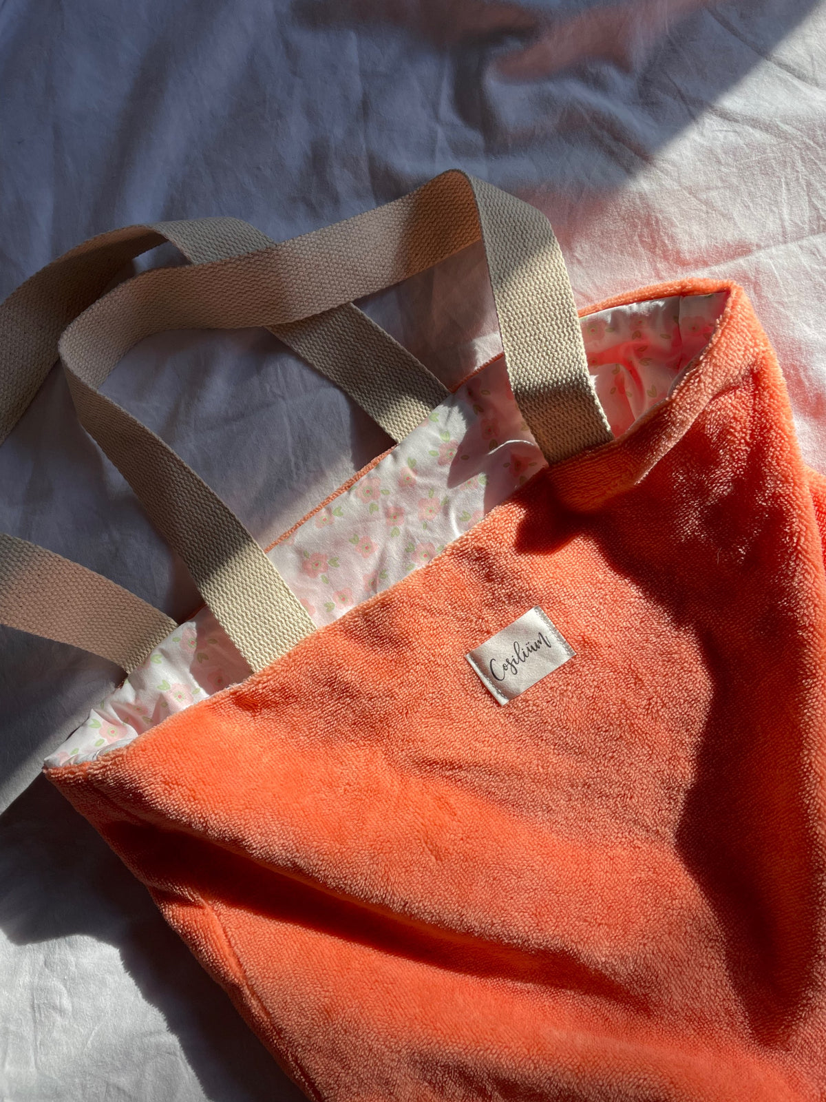 Tote bag saumon