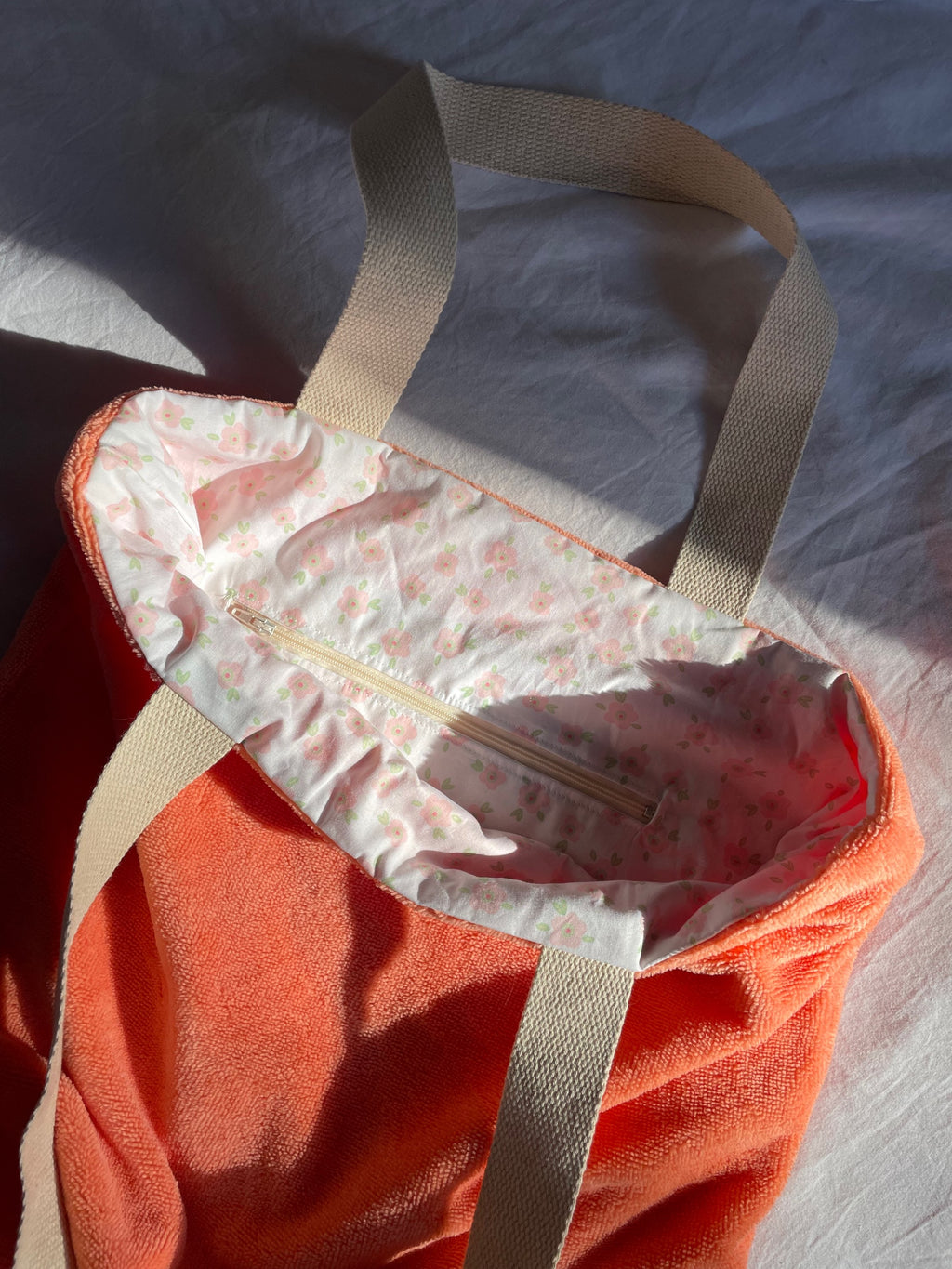Tote bag saumon