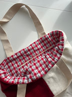 Tote bag bicolore