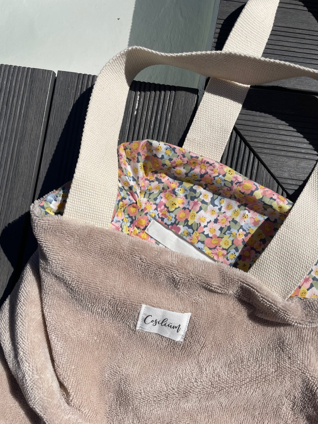Tote bag beige