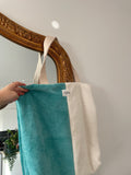 Tote bag bicolore