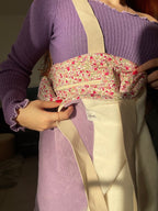 Tote bag bicolore