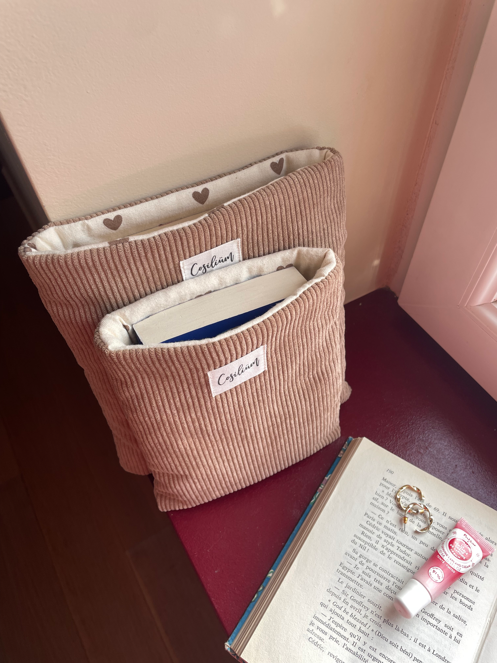 Housse de livre/ liseuse Teddy