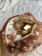 trousse beaute faux fur bambi